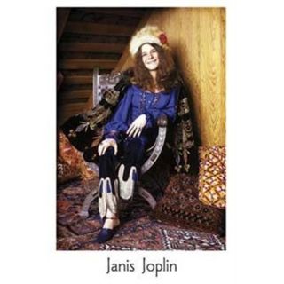 Janis Joplin Music Legend 24x35 Poster Mint