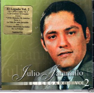 Julio Jaramillo El Legado CD DVD