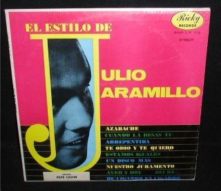 Julio Jaramillo El Estile de Julio Jaramilo Ricky Records LP 112