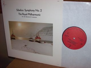  remastered audiophile stereo lp recording of jean sibelius symphony