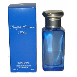 RALPH LAUREN BLUE * 1.0 / 1 oz EDT Travel Spray Perfume for Women NIB