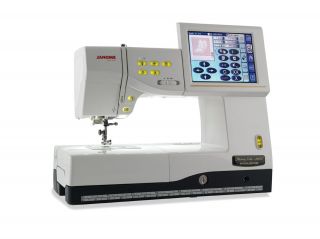 Janome MC11000 NIB Sewing and Embroidery Machine with Free Extended