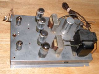 Stromberg Carlson ASR 120 Vintage Stereo Tube Amplifier Amp