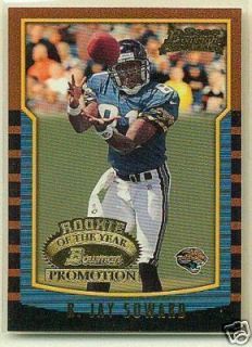 2000 Bowman R Jay Soward Rookie of The Year Promotion
