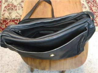 Pattie Jarrell Black Leather Handbag