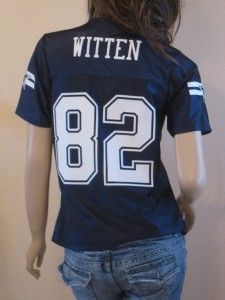 Jason Witten Dallas Cowboys Womens Navy Blue Jersey XXL