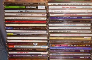 Large Wholesale Lot of 99 Blues Jazz Pop CDs Compact Discs Personal