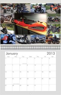 2013 Harley Davidson XR1200 XR1200X Sportster Calendar