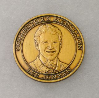 Lee Janzen PGA Bronze Coin 1 1 2