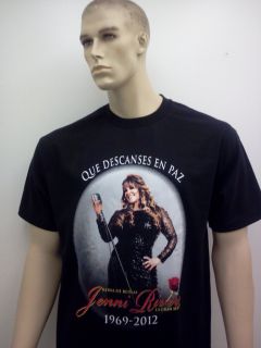Jenni Rivera T Shirt Rip Mexican Banda Memorial SM Med LG XL 2X Reina