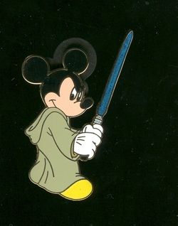 Disney Pin 45944 Mickey Mouse Jedi Mickey Star Wars