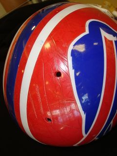 Buffalo Bills Jeff Wright 91 NT Game Used NFL Helmet