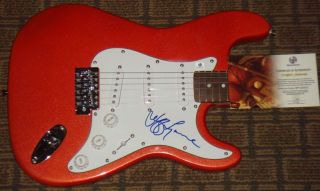 Jeff Lynne Autographed Full Size Guitar ELO Rock N Roll Super Star GAI