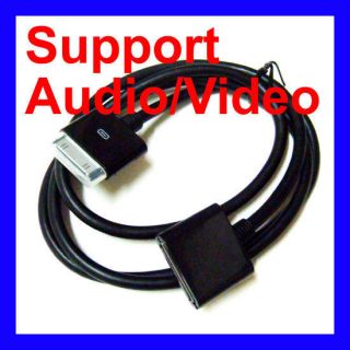 1M Long Dock Extension Support AV USB Cable for iPad 2 3 iPhone 4 4S