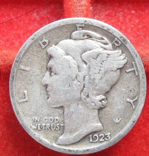 1923 s Silver Mercury Dime 4 Same Day $1 44 Combined Fill Your Book