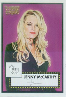 2005 2006 Topps 1952 Style Jenny McCarthy Rookie 164