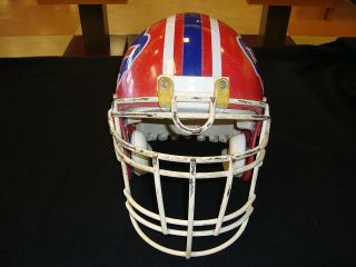 Jeff Wright NT Buffalo Bills Game Used Helmet