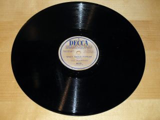 78 RPM The Blenders Decca Sample IM So Cazy for Love