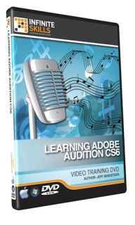 Infiniteskills Adobe Audition CS6 Tutorial Video Training DVD ROM 12