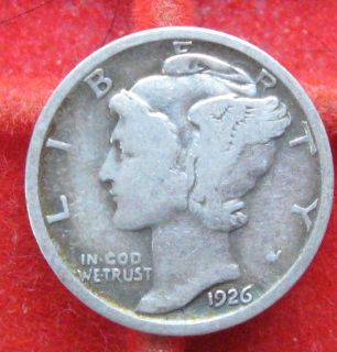 1926 P Silver Mercury Dime 3 $1 44 Combined Fill Your Book