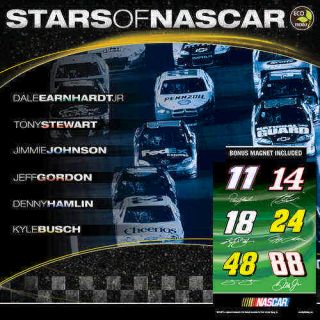 Stars of NASCAR Deluxe 2012 Wall Calendar