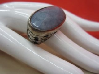 190 New Chan Luu Exquisite Chan Luu Light Blue Jade Ring Ornate