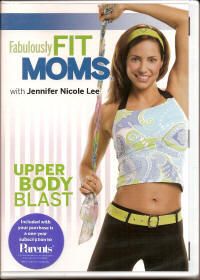Fabulously Fit Moms Upper Body Blast Core Training DVD 741952650096