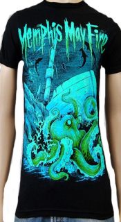 Memphis May Fire Tragedy at Sea Soft Fit T Shirt New s M L XL