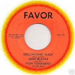 MEGARARE ►jerry Blavat Discophonic Walk◄ 1965 Favor 45