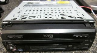 Jensen UV10 in Dash DVD Player 7 Screen for Parts or Repair