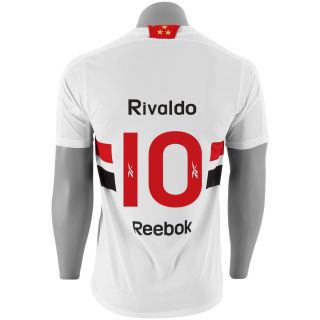 2011 Sao Paulo Rivaldo Home Jersey Reebok Soccer Jersey