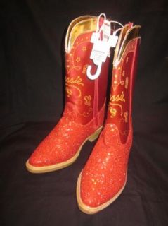 NWT  Toy Story JESSIE girls costume red sparkle boots 2/ 3
