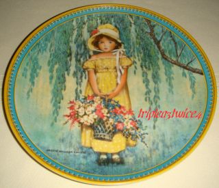 Jessie Willcox Smith Childhood Holiday Memories Easter Plate Orig BX
