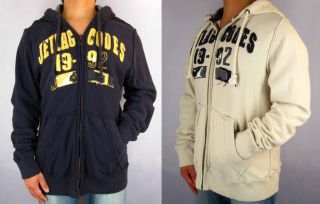 NWT $158 JET LAG Fleece Jacket Hoodie Sz XXL XL Distressed Hooded