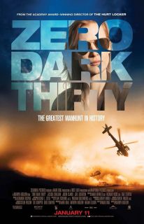  Dark Thirty Movie Poster Print Jessica Chastain 11 x 17 Inches