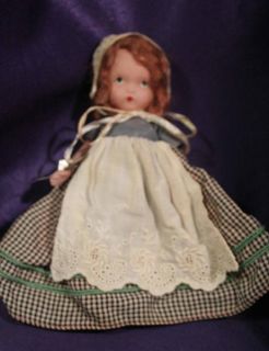 Vintage Jennie Nancy Ann Story Book Doll 6 Bisque Frozen Legs