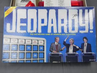 Vintage 1986 by Pressman Jeopardy Game