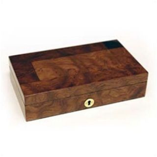  Case Bubinga Wooden Cufflink Jewelry Box Storage Display