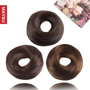 Maysu 3 Color New Hair Bun Ring Donut Shaper Hair Styler Wigs Maker