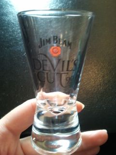 New Jim Beam Devils Cut Shot Glasses Collectible Lot of 10 available