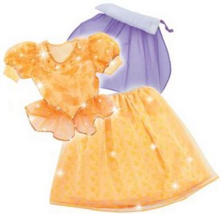  Costume Princess Dress Up Set + Toy Jewelry Outfit Accessories & Trunk