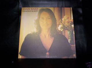 Joan Baez Diamonds and Rust Very Very Clean Album