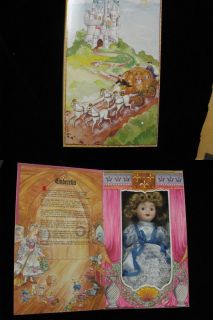 Story Book Doll Marie Osmond Cinderella 1997 Knickerbocker Porcelain