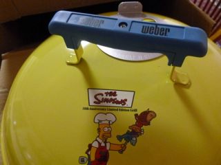 Bart Simpsons Weber Smokey Joe BBQ Grill NEW BOX 10th Anniversary