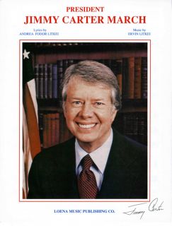 President Jimmy Carter March   1980   Words & Music By E Litkei
