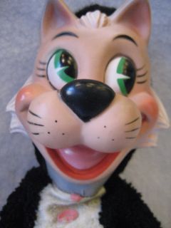   Knickerbocker Mr JINX plush vinyl facedoll Hanna Barbera Jinks cat