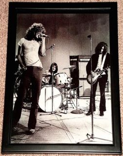 LED Zeppelin Jimmy Page Plant John Bonham Fr Portrait