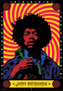 Jimi Hendrix Pop Art 3D Moving Poster New