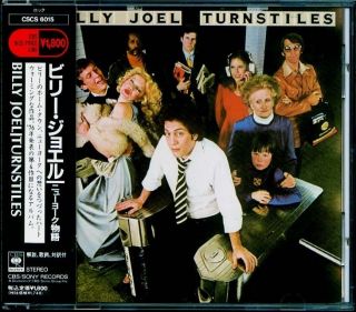 Billy Joel Turnstiles Japan CD w OBI