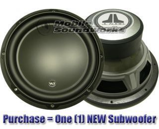 New JL Audio® 12W3V3 4 12 500W RMS Car Subwoofer Sub Speaker 12W3 V3
